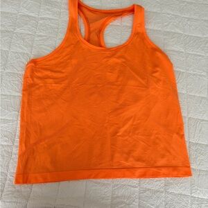 lululemon athletica Orange Tank Top
